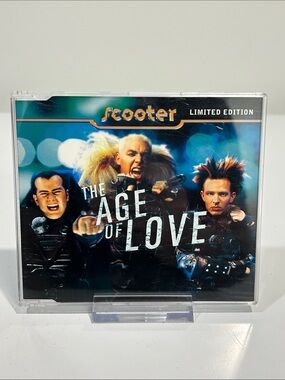 🤯5 for $20🤯 Scooter “The Age Of Love” Likited Edition CD Single [Dance Trance]